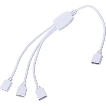 LED osvětlení RGB ROZDĚLOVAČ rozbočovač pro 3 LED pásky konektor