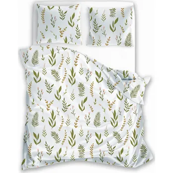 Povlečení POVLEČENÍ 220x200 MIKROVLÁKNO LISTY HARMONY 02