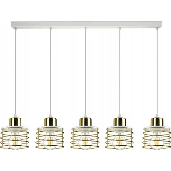 Závěsné svítidlo Lustr GLAMOUR Zlatý Chrom Měď