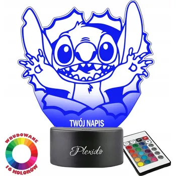 Lampička Plexido vícebarevná Noční lampa