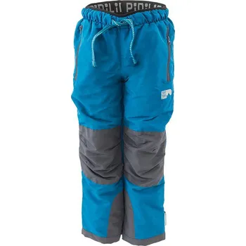 Chlapecké kalhoty Pidilidi Kalhoty sportovní outdoorové, podšité fleezovou podšívkou světle modrá Vel. 158