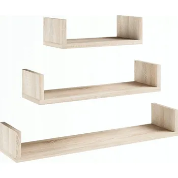 police Polička laminovaná deska Matkam 80 x 18 cm dub sonoma