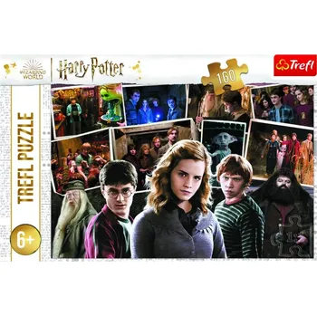 Puzzle TREFL Harry Potter s přáteli 160 dílků