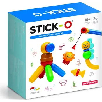 ostatní stavebnice Stick-O Magnetická stavebnice Rybaření