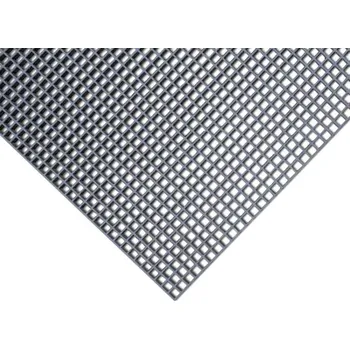 COBAGRIP - plastový rošt 2x1 m, výška 25 mm, šedý