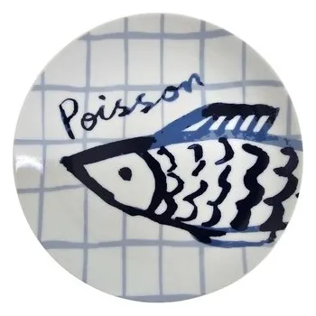 Talíř Porcelánový dezertní talíř Catch Of The Day