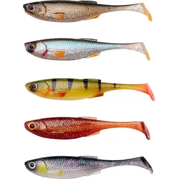 Rybářský háček 5ks - Gumová Nástraha Savage Gear Craft Shad Clear Water Mix 7,2cm 2,6gr