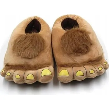 Pánské pantofle PAPUČE Velká Noha Chodidla Hobita Pánské Bačkory Papuče 44 45 46