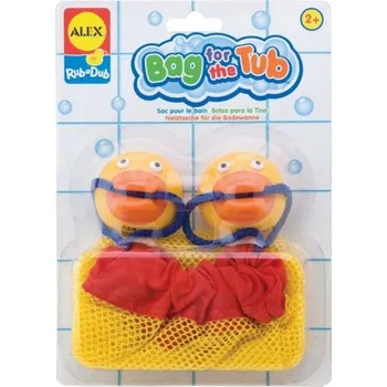 Hračka pro nejmenší Taška na hračky do vany - kachnička Alex Toys