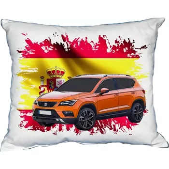 Povlak na polštářek Polštářek s osobním autem Seat Ateca (Polštářek s osobním autem )