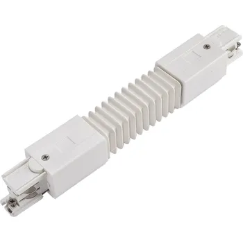 LED lišta Flexibilní spojka pro třífázové lišty, bílá barva