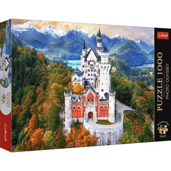 Puzzle Trefl puzzle Premium Plus Photo Odyssey – Zámek Neuschwanstein 1000 dílků