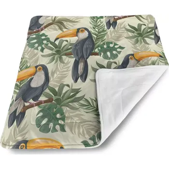 deka Sablio Dětská deka pro miminko Tukan - 80x100 cm