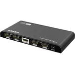 Rozbočovač PremiumCord HDMI 2.0 splitter 1-4 porty