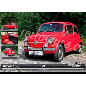 Pohlednice č. 41 - FIAT 600 D (1966)