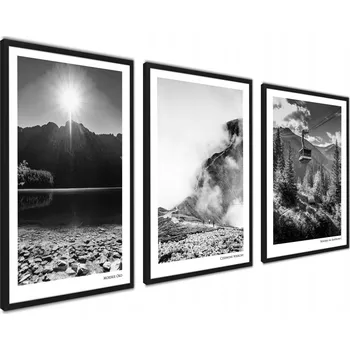 Obraz MEGA SADA S RÁMEČKY Hory Příroda TATRY 50x70 cm