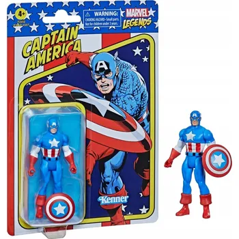 Figurka Marvel Legends Figurka Kapitán Amerika 10 cm retro