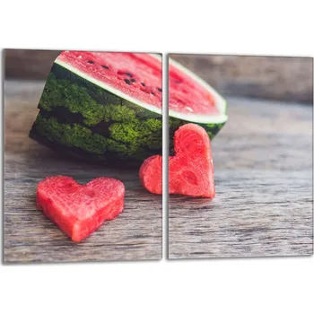 Kuchyňské prkénko Krájecí deska TMK ArtDeko sklo 2 ks