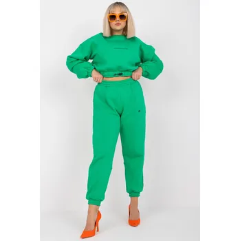 EX MODA Tepláková souprava Urban glow zelená Velikost: S