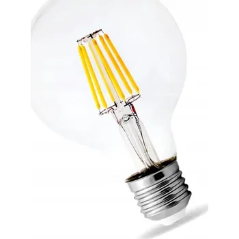 Žárovka VELKÁ LED ŽÁROVKA FILAMENT EDISON 8W E27 G80 RETRO