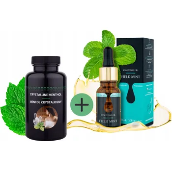 Olej Máta Polní 10ml + Mentol 50g - SADA DO SAUNY