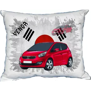 Povlak na dekorativní polštářek Polštářek s osobním autem Kia Venga (Polštářek s osobním autem )