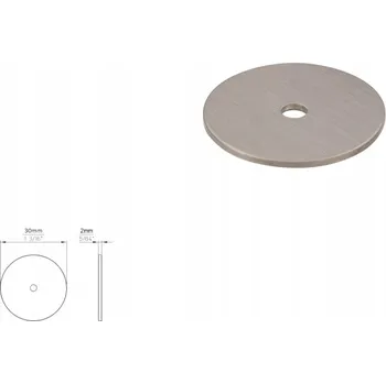 Obraz Nábytkový štítek SIRO 2490-30ZN27, vzhled ušlechtilé oceli