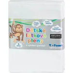 T-tomi bavlněné TETRA pleny - bílé (5 ks v balení)