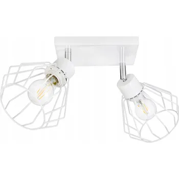 Závěsná lampa LED-ONE Drát BRYLANT BÍLÁ 2 - světelné body E27