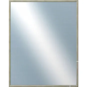 Zrcadlo DANTIK - Zrcadlo v rámu 80x100 | Y-ka oranžová linka