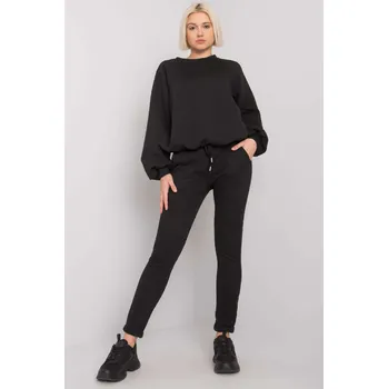 BASIC FEEL GOOD Tepláková souprava Palermo černá Velikost: S/M