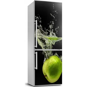 Fototapeta Samolepka na lednici, fólie Zelená jablka 70x190 cm