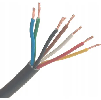 elektrický kabel Kabel k přívěsu Zamel YLY-s 7x0,75