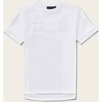 Mercedes AMG Petronas F1 týmové triko AMG STEALTH bílé M