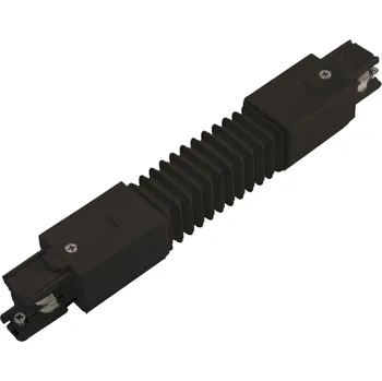 LED lišta Flexibilní spojka pro třífázové lišty, černá barva