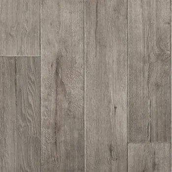 PVC podlaha linoleum gumolit dekor dřevo šedá 2m