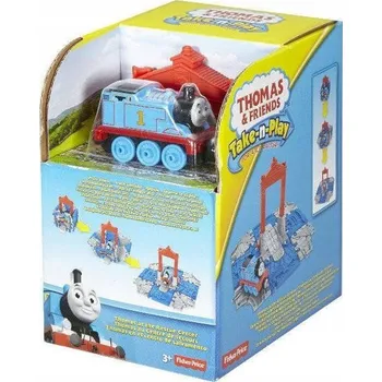 Vláček a vláčkodráha FISHER PRICE TOMEK A PŘÁTELÉ PŘENOSNÁ STANICE