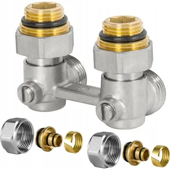 Instalatérský materiál Rohový ventil Diamond 1/2'' pro radiátory typu V