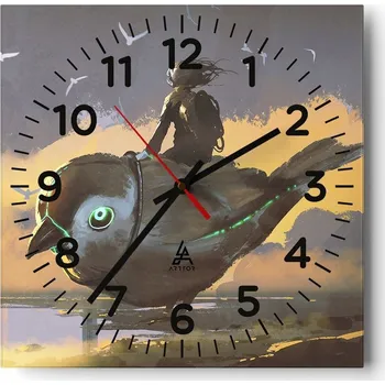 Hodiny Nástěnné hodiny do obýváku 40x40 Abstrakce Tiché hodiny Skleněné hodiny Bez hlučnosti