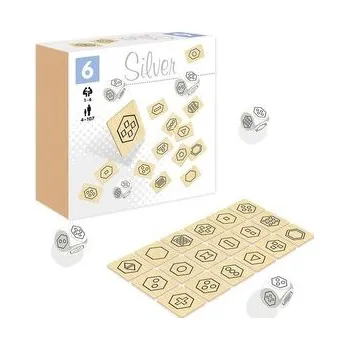 Desková hra Kostki z piktogramami Silver ALEX