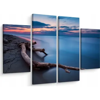 Obraz Čtyřdílný obraz PLÁŽE Moře Krajina 3D 200x150