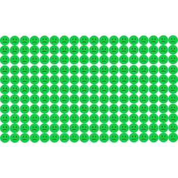 samolepka 6. MOTIVAČNÍ SAMOLEPKY SMUTNÉ OBLIČEJE 198 KS