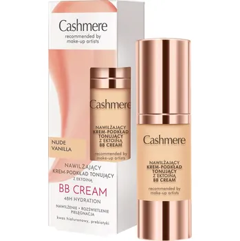 Make-up Cashmere BB Cream hydratační krémový make-up nude vanilla, 30 ml