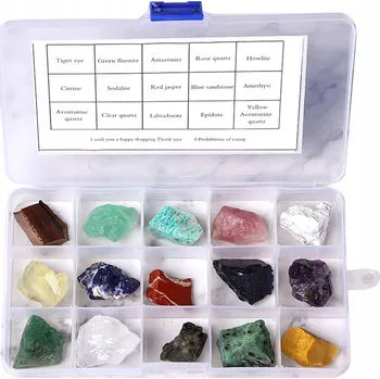 Obraz KRYSTALY KAMENŮ SBĚRATELSKÁ SADA Přírodní kameny