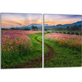 Kuchyňské prkénko Krájecí deska TMK ArtDeko sklo 2 ks