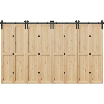 Nábytkové kování OMAXI Sada příslušenství pro posuvné dveře 366 cm ocelová černá 858048