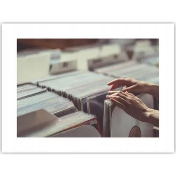 Obraz Obraz plakát do obýváku ložnice 40x30 deska hudba foto na zeď bez rámu