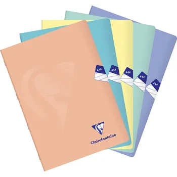 Sešit Školní sešit,CLAIREFONTAINE,,Mimesys PASTEL PP A4 "444" L 40 listů CZ/SK,