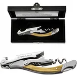 Vývrtka Luxury Line Laguiole Olive Elegantní pouzdro