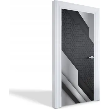 Fototapeta Samolepka na dveře nábytek fototapeta Moderní geometrie 95x205 cm